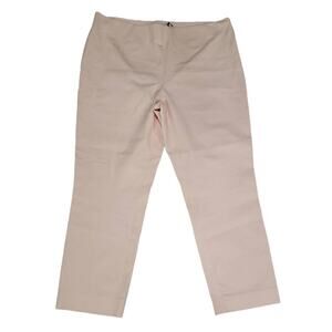 Ralph Lauren Pink Side Zip Stretch Slacks Dress Pants - Size 14